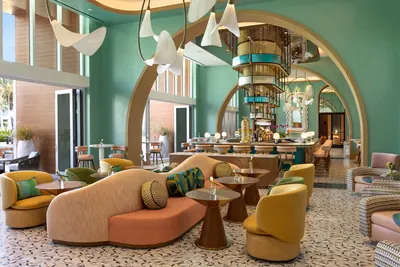 Orchid Room lounge at the Private Club