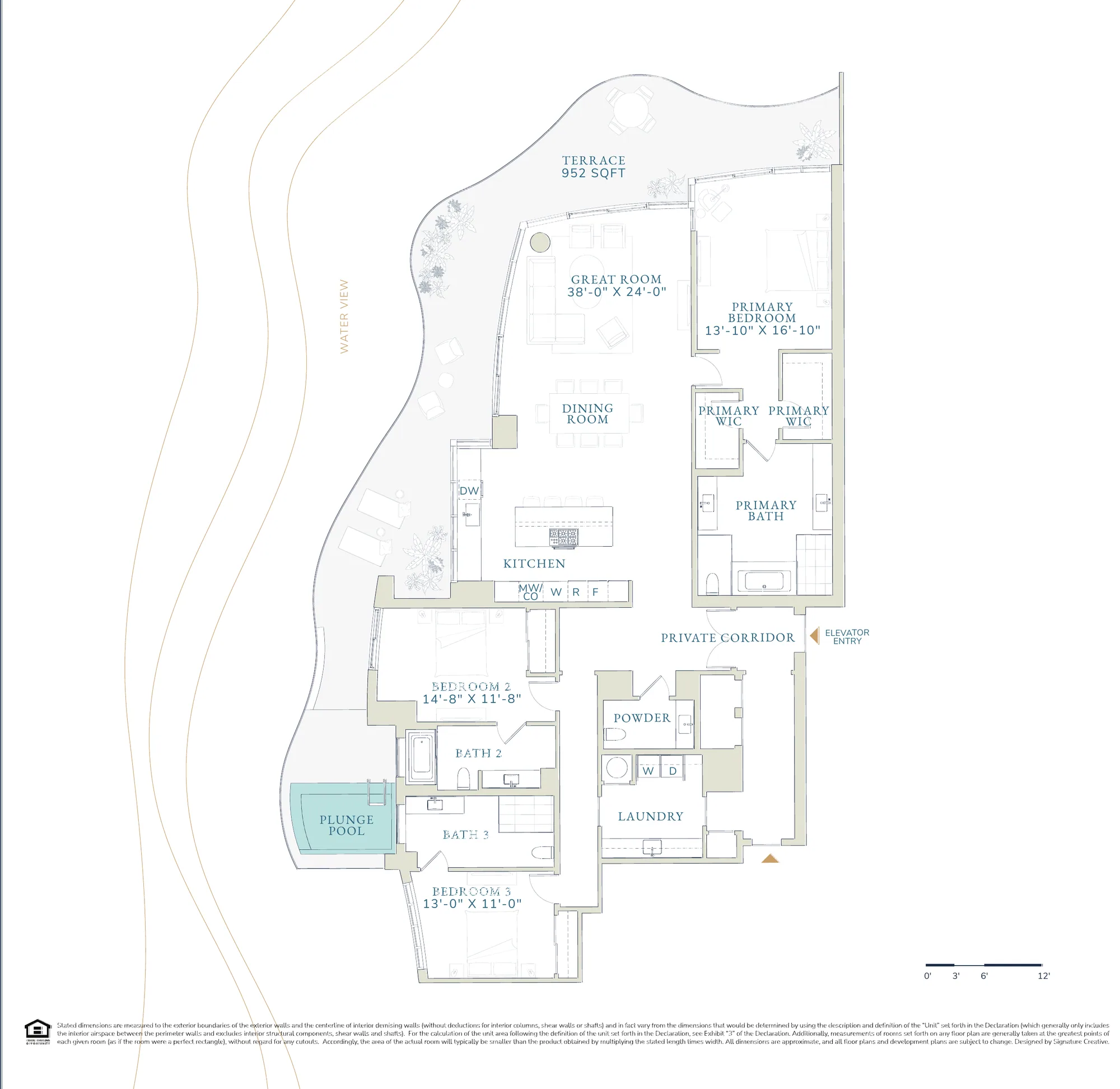 Floor plan — Azul A
