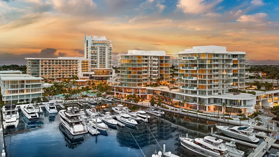 Pier Sixty-Six residences and marina today